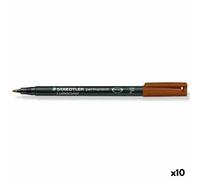 Staedtler Marqueur Permanent Lumocolor Marron