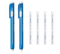 Staedtler Mars 528 Lot de 50 gommes en plastique avec 2 porte-gommes et 4 recharges