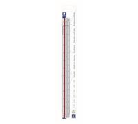 Staedtler Mars 561 - Blister 1 Règle À Échelle De Réduction Plastique 6 Biseaux 1: 100/1: 200/1: 250/1: 300/1: 400/1: 500