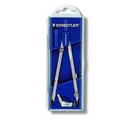 Staedtler Compas Mars Basic 554 – Rallonge télescopique, pointe de rechange et boîtier