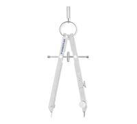 STAEDTLER Mars Comfort 551 Compas de précision - jusqu’à Ø 280 mm | Compas tout métal avec adaptateur universel, pièces de rechange & étui - Art.-Nr. 551 01