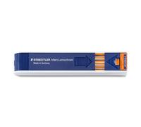 Staedtler Mars Lumochrom 204 - Etui 12 Mines De Dessin 2Mm Orange | Recharges pour crayons à mine rétractable - crayons à dessin pour carton - Réf. 204-4