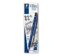Staedtler – Crayons Mars Lumograph Aquarell – étui en métal de 6