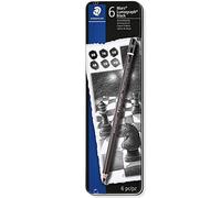 Staedtler Mars Lumograph Artists Pencils - Pack of 6