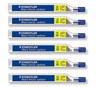 STAEDTLER Mars Micro Carbon 250 0.3mm HB - Recharges de mines - 6 tubes/tubes (72 dérivations) HB
