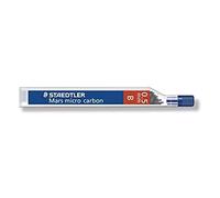 Staedtler – Mines – Mars Micro Carbon 250 – Étui 12 mines Graphite 0,5 mm B