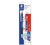 Staedtler Mars Micro, Porte-mine en métal de 0.5 mm, Étui blister avec 1 étui à mines HB 0.5 mm, 7755ABK25D