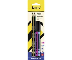 Staedtler Noris® 120 61 BK4-1 Set de crayons à papier Dureté: 2B, B, HB, H, 2H 4 pc(s)