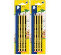 Staedtler Noris 120, Crayons à Papier Hb en Bois de Haute Qualité, Étui Blister de 5 Crayons Hb, 120-2 Bk5d (Lot de 2)