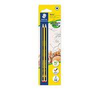 Staedtler Noris 120 Crayons - HB, lot de 2, hexagonal