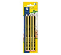 Staedtler Crayons à papier Noris 120 HB - Bois haute qualité - Étui blister 6 crayons