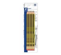 Staedtler - Set de crayons à papier Noris HB 122-2 BK10 - Dureté HB - 10 pièces