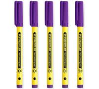 STAEDTLER Noris 307 Stylo d'écriture - Largeur de trait de 0,6 mm - Idéal pour l'école, le travail, le bureau, etc. Violet