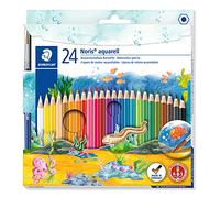 Staedtler Crayon aquarelle Noris – étui carton de 24