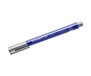 STAEDTLER Permanent-Marker calligraphie métallique argent