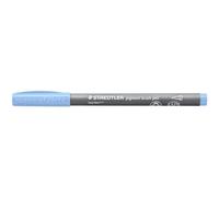 Staedtler - PIGMENT ART - Brush 371 - Feutre - Pointe pinceau - Couleur bleu pâle - Lot de 10-371-308