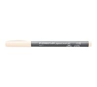 Staedtler - PIGMENT ART - Brush 371 - Feutre - Pointe pinceau - Couleur ivoire - Lot de 10-371-107