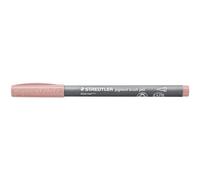 Staedtler - PIGMENT ART - Brush 371 - Feutre - Pointe pinceau - Couleur vieux rose - Lot de 10-371-207