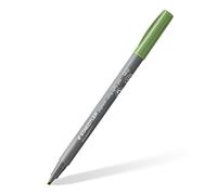 Staedtler - Pigment Art - Pigment calligraphy 375 - Feutre pointe calligraphie 2 mm vert olive - 375-57