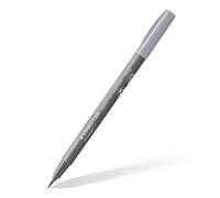 STAEDTLER - Pigment Art - Pigment soft brush 372 - Feutre pointe pinceau souple gris froid clair - 372-870