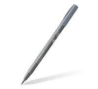 STAEDTLER - Pigment Art - Pigment soft brush 372 - Feutre pointe pinceau souple gris froid medium - 372-87