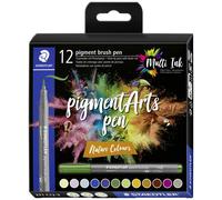 Staedtler pigment brush pen Nature Colour 371 C12-3 Stylo feutre fin coloré, naturel 12 pc(s)