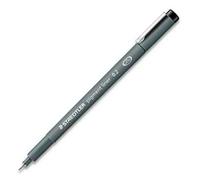 Staedtler Micrometric Calibrated Marker 308 Waterproof 0.2 Mm 10 Units Noir Enfants