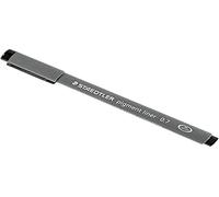 Staedtler Stylo-feutre Pigment Liner 308 – Pointe calibrée 0,7 mm – Encre noire