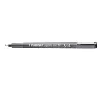 STAEDTLER pigment liner 308 10-9 - Stylo feutre 308 noir 1,0 mm