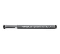 Staedtler Feutre Pigment Liner 308 – Pointe calibrée 0,6 mm – Noir – Pack de 10