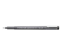 Staedtler Stylo-feutre Pigment Liner 308 – Pointe calibrée 0,7 mm – Encre noire