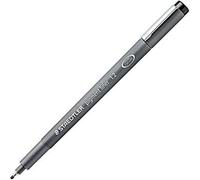 Staedtler Pigment Liner 308 - Feutre Pointe Calibrée 1,2 Mm Noir - Boite de 10