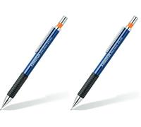Staedtler portamine Mars micro a scatto per mine da 0,9 mm, perfetto per il disegno tecnico e artistico o la scrittura, 775 09 (Lot de 2)