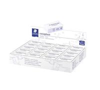 Staedtler Rasoplast, Mini-gommes blanches douces de qualité, Sans phtalates ni latex, Boîte en carton avec 40 mini-gommes, 526 B40 VE