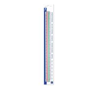 Staedtler Règle à échelle de réduction Mars® 561 avec code couleur 30 cm