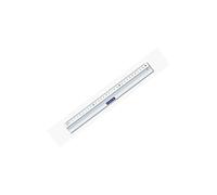 Staedtler Règle en aluminium anti-dérapante de 20 cm, Livrée sous étui plastique, 563 20