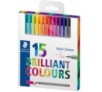 Staedtler Triplus Fineliner, Feutres à pointe extra-fine pour écriture et contours, Boîte en carton avec 42 couleurs lumineuses assorties, 334 C42