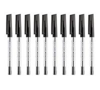 Staedtler Stick 430 Lot de 10 stylos à bille noir Pointe M 0,5 mm Lot de 10