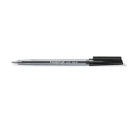 Staedtler Stick 430 M-9 Stylo À Bille Moyen - Noir (Boîte De 10)