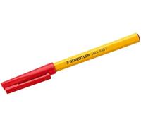 Staedtler - Stick 430 - Stylo-Bille Pointe Fine Rouge