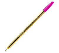 Staedtler Stylo à Bille Noris Stick 434 Magenta Pointe 1.0 Mm Lot de 10 Pièces