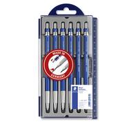 STAEDTLER Stylo à mines tombantes Mars technico 780 C bleu étui de 6 pièces