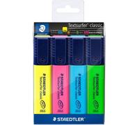 Staedtler - Surligneur 364 Textsurfer assorti, 4 pièces