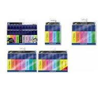 Staedtler Surligneur Textsurfer Classic 364 WP20 – pointe biseau 1–4 mm, étui de 20 assortis