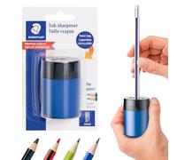 STAEDTLER Taille-crayon manuel (Std51163) Couleurs et emballage peuvent varier Pack de 1 bleu