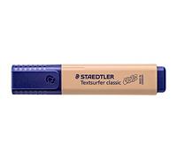 Staedtler Textsurfer Classic 364 Edition Colors - Boite de 10 Surligneur Pointe Biseau 1 À 5 Mm Sable