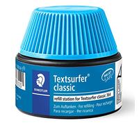 STAEDTLER - flacon recharge "Textsurfer classic", bleu pour surligneur "Textsurfer classic", pour une recharge facile etpropre, pas de possibilité
