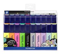 Staedtler Surligneur Textsurfer Classic 364 WP20 – pointe biseau 1–4 mm, étui de 20 assortis