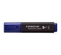 Staedtler Textsurfer Classic , Lot de 10 surligneurs de couleur noire, Largeur de trait de 1 à 5 mm, 364 C-9
