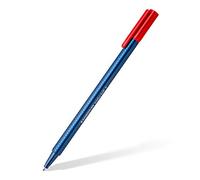 Staedtler Triplus Ball 437 F - Stylo-Bille Pointe Fine Rouge (boite de 10)